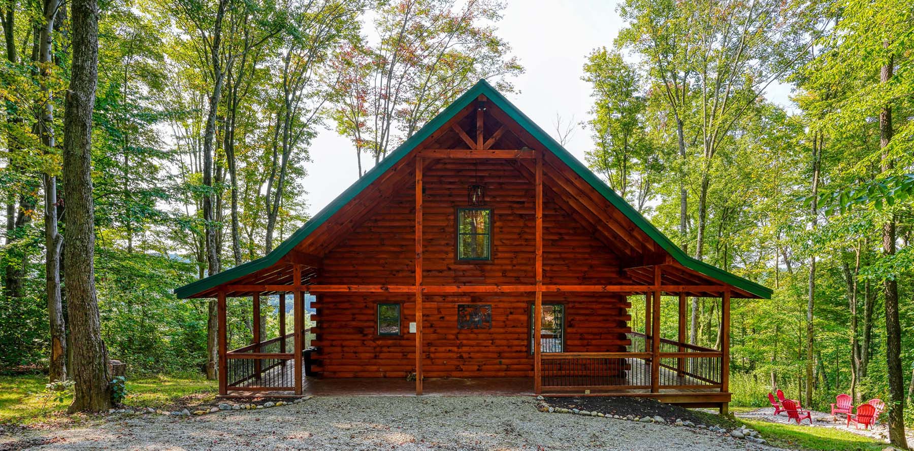 Big Bear Retreat - Hocking Hill Cabins - Logan, Ohio